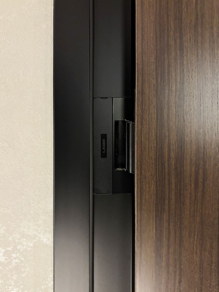 薄枠丁番 HES1F-140型 アルミ薄枠セット HES1F-B型