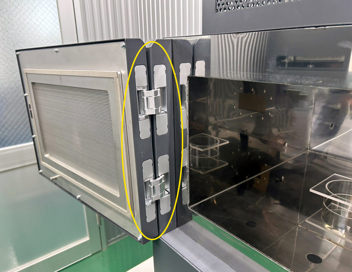 三次元調整機能付隠し蝶番 HES3D-120型